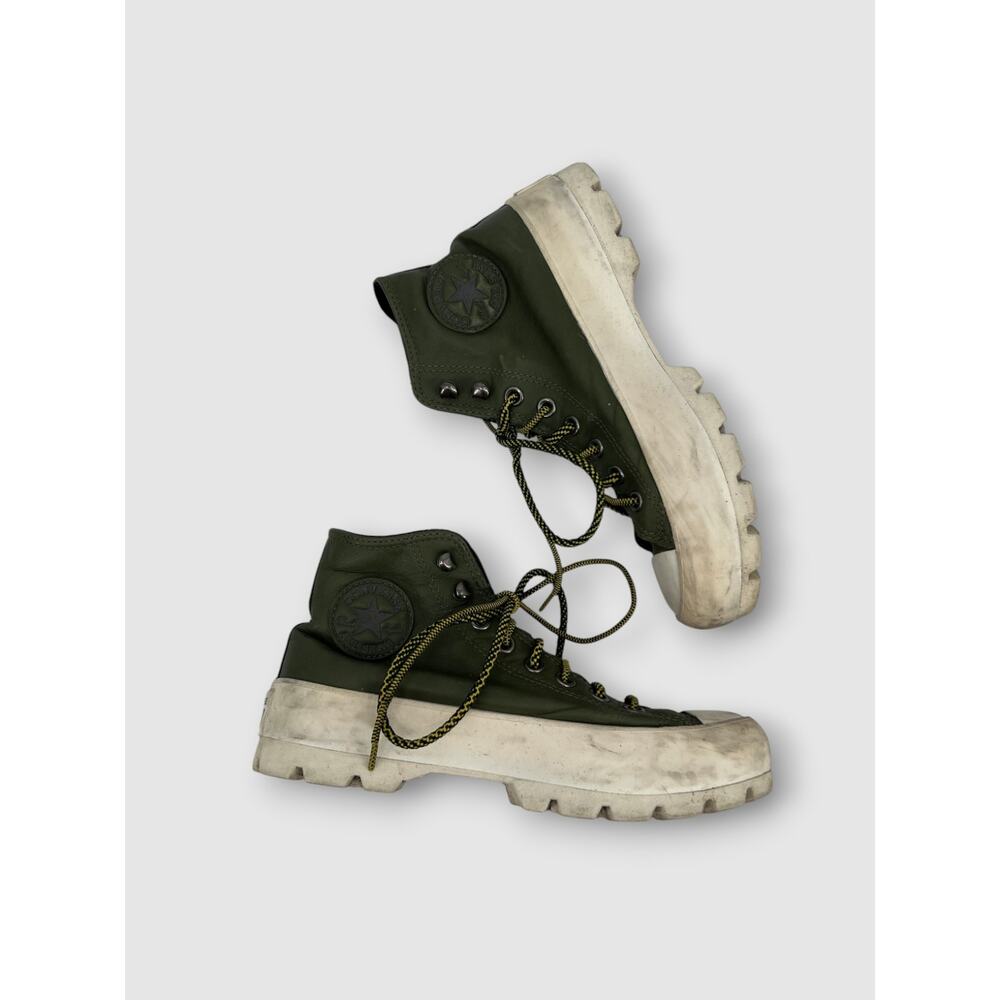 Converse Chuck Taylor All Star Lugged Gore-Tex Olive Green Leather High Tops 8.5